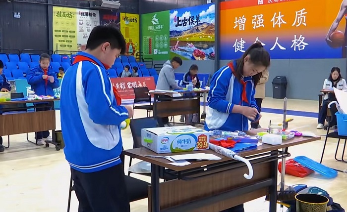 以劳启智以赛促育唐县举办第二届中小学生劳动技能大赛